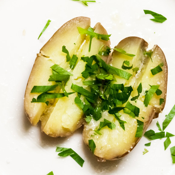 Pomme de terre, beurre et fleur de sel