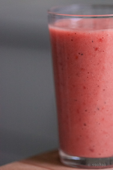 Smoothie fraises