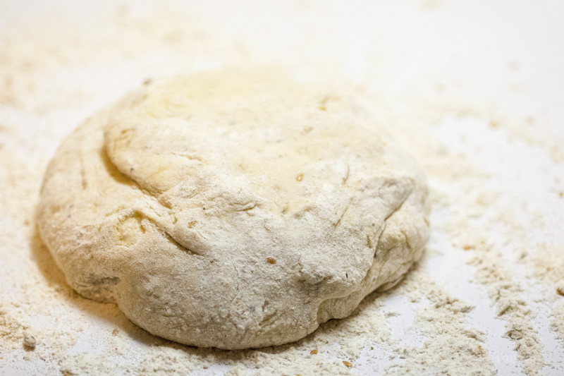 Fougasse tomates et mozzarella