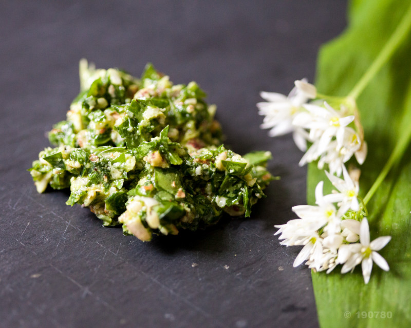 Pesto à l'ail des ours