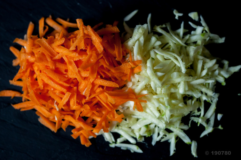 gratin de courgettes et carottes