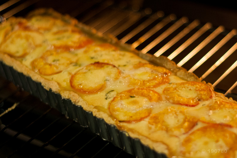 Tartes aux abricots aromatisée au thym