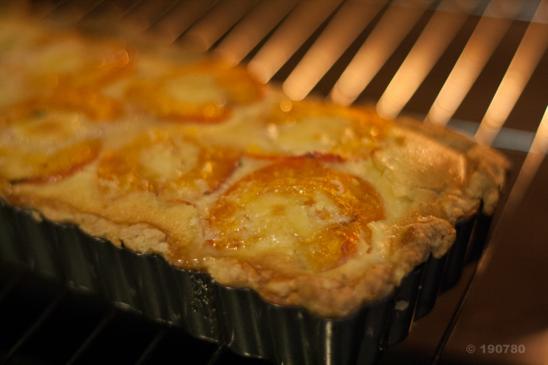 Tartes aux abricots aromatisée au thym