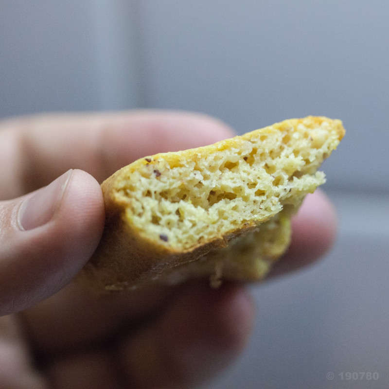 Financiers sans beurre à la noisette.