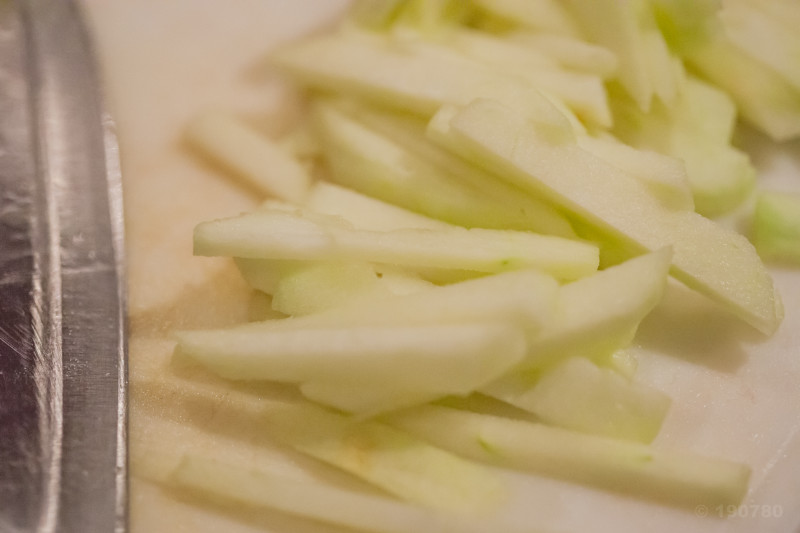 pommes en julienne