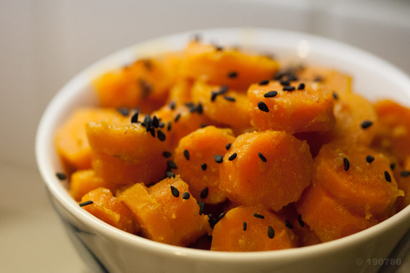 carottes au cumin et miel