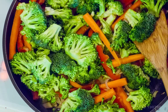 Green is good : poêlée de légumes