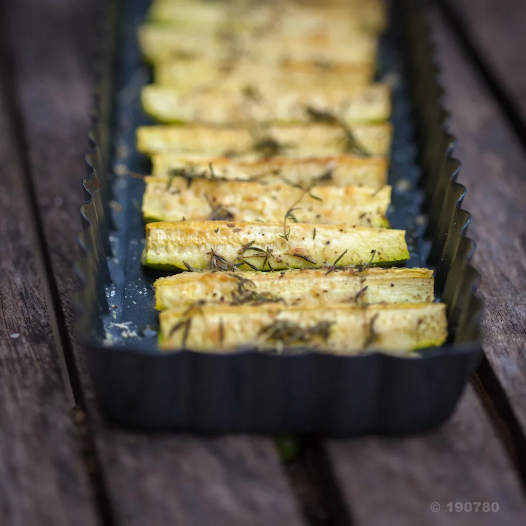 courgettes gratinées au parmesan