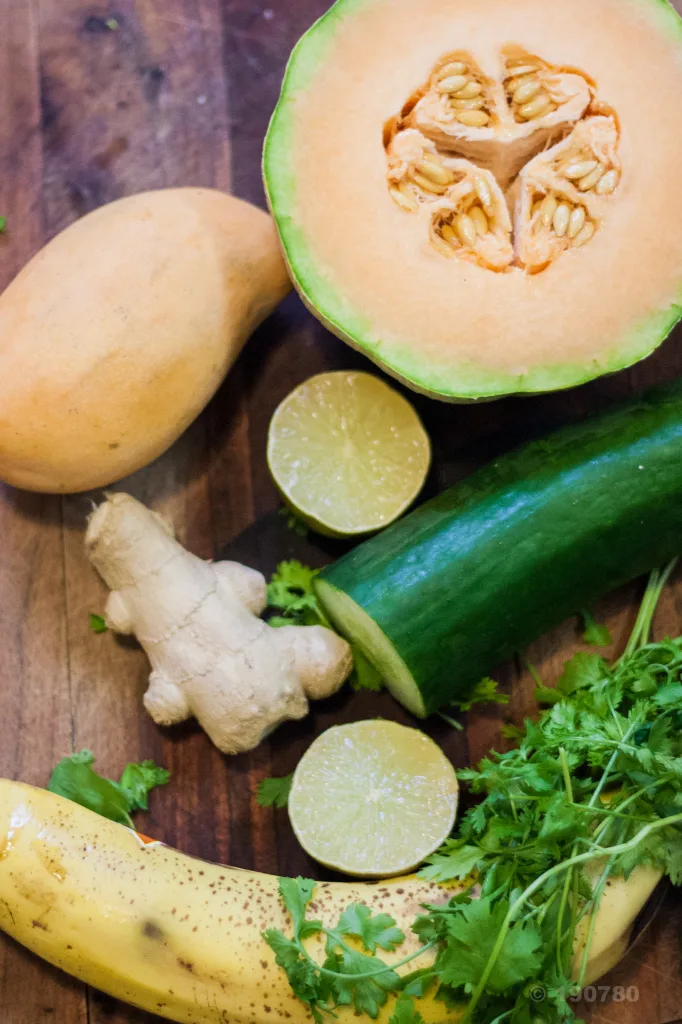 smoothie melon / mangue