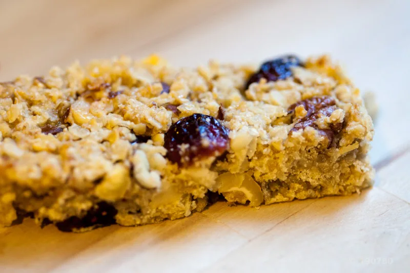 Barres de céréales aux 3 noix