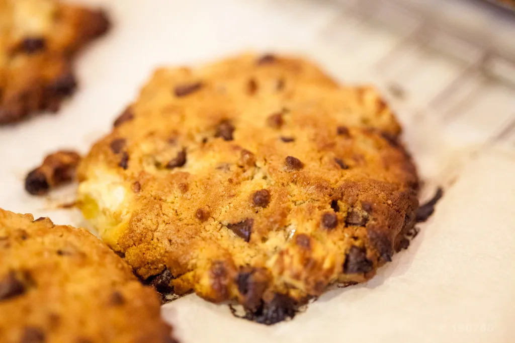 Cookies banane chocolat noir