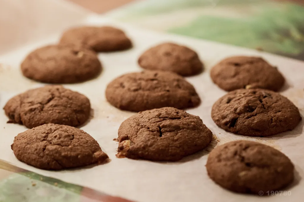 Cookies très chocolat – banane