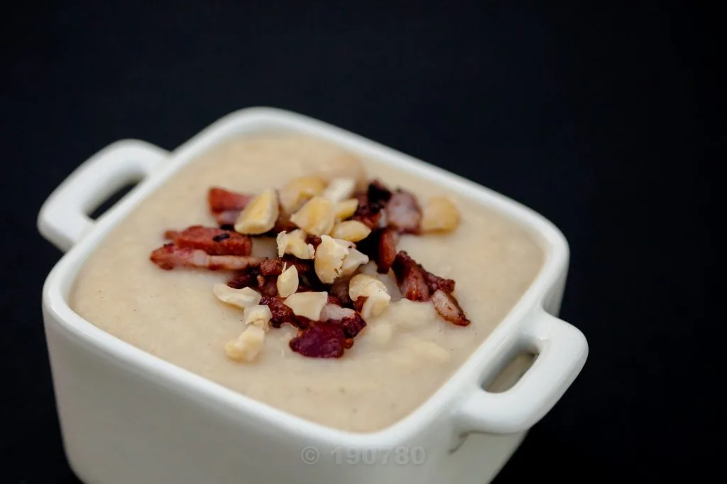 crème de pâtisson aux noisettes