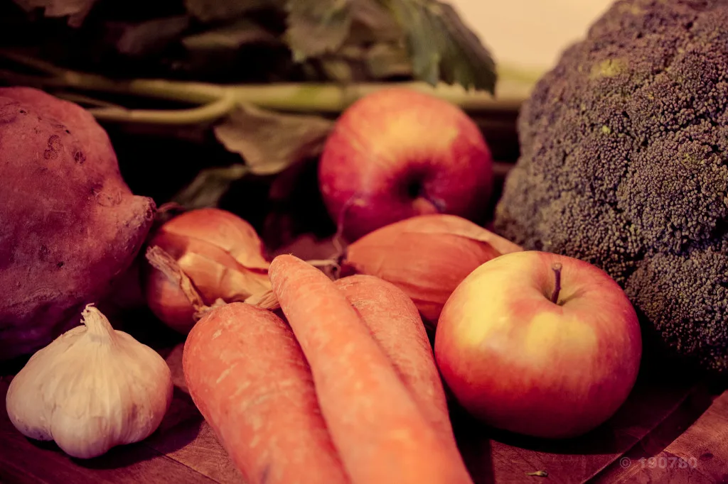 Soupe  à base de céleri branche