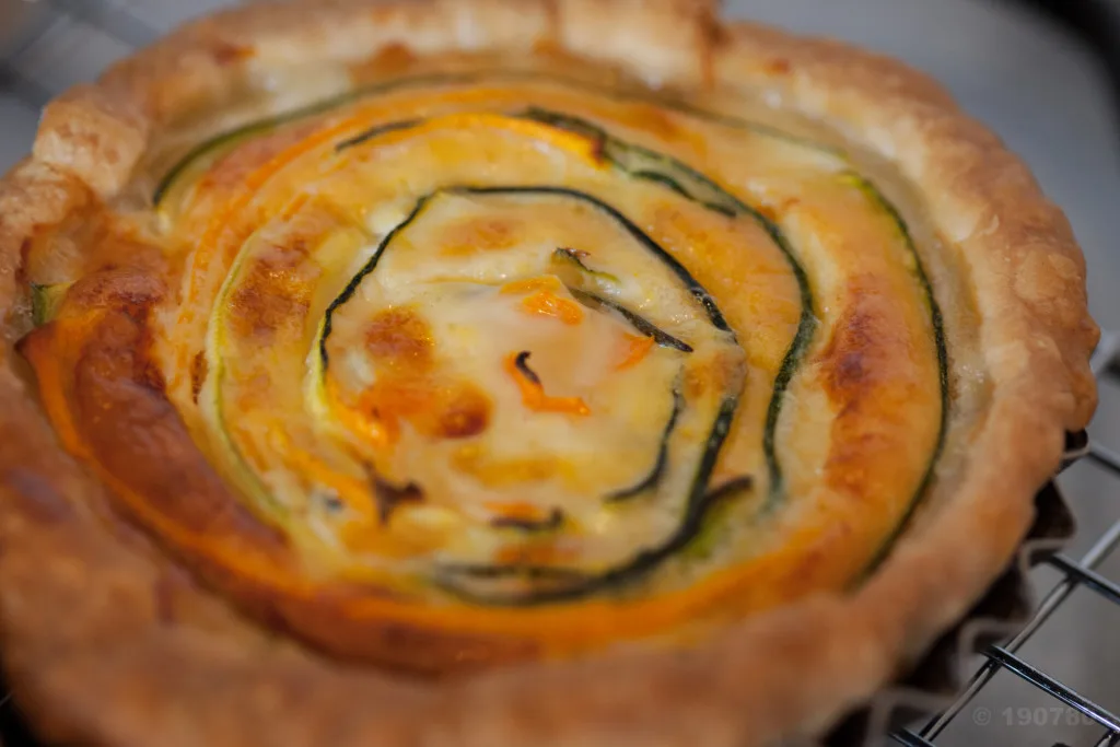 Flan-tartelettes spirales