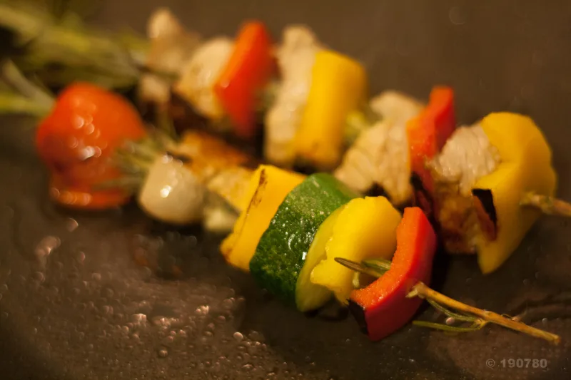 Le veau en brochettes ou pas