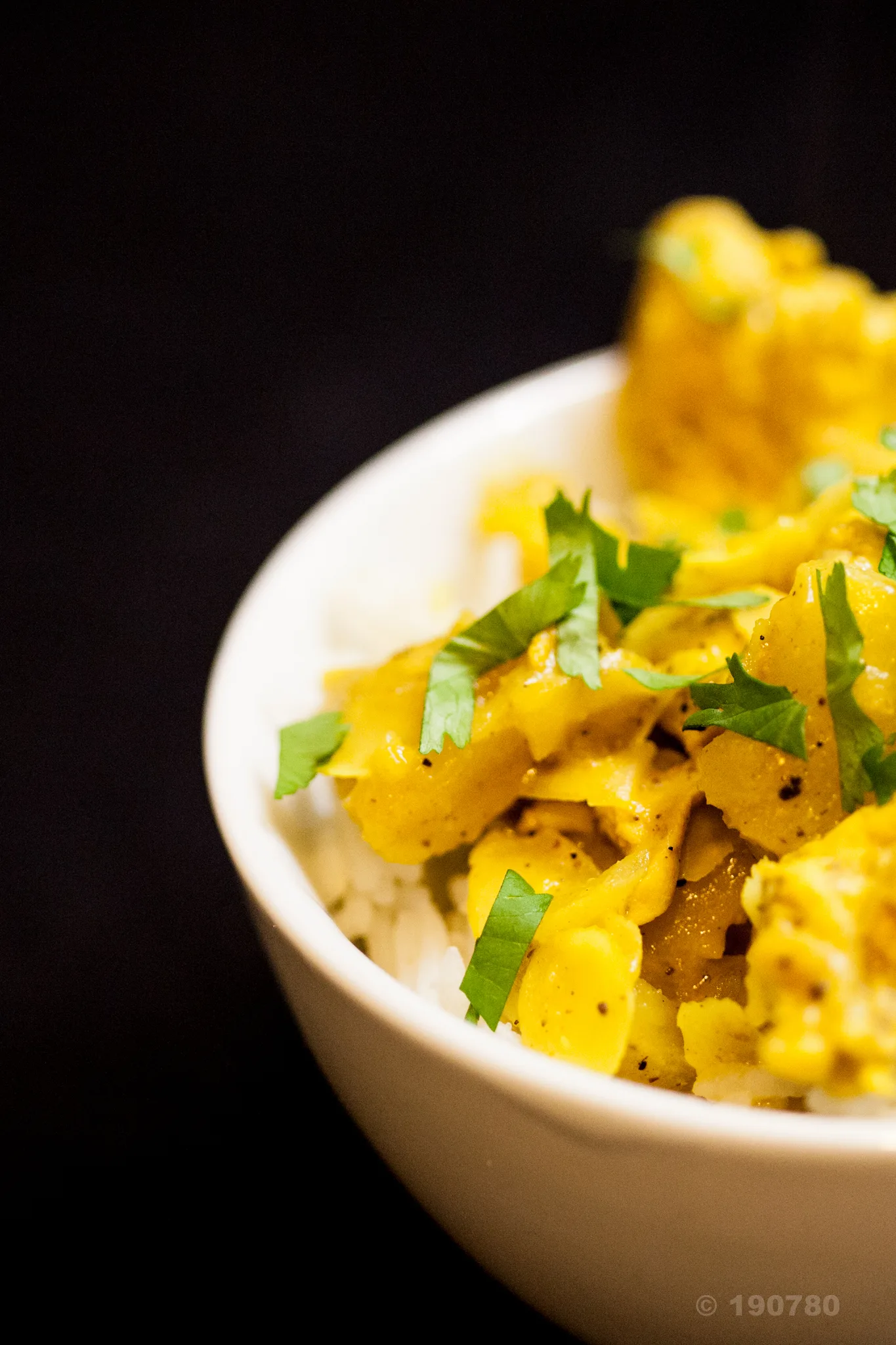 Poulet ananas et lait de coco
