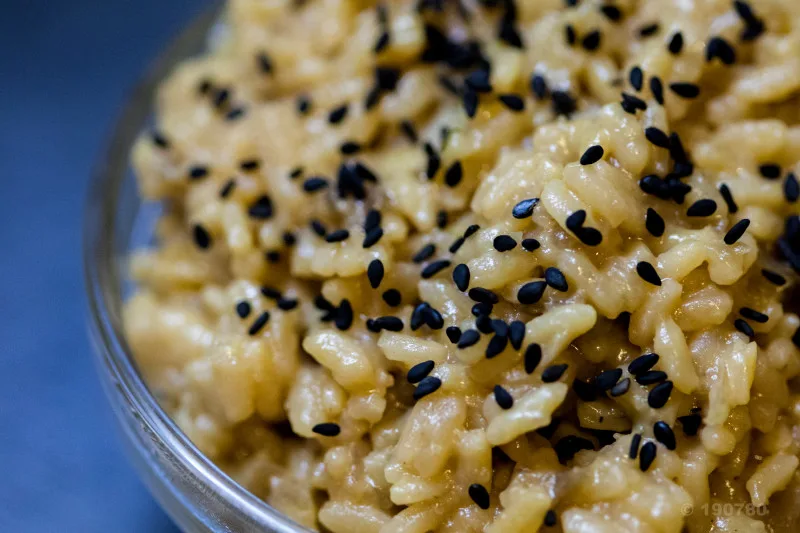 risotto à la betterave rouge et à la bière